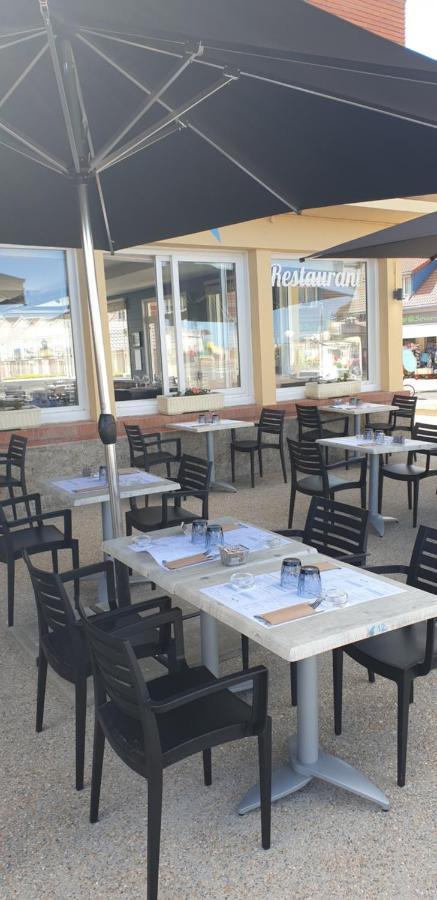 L'Huitriere Hotel Quiberville ภายนอก รูปภาพ