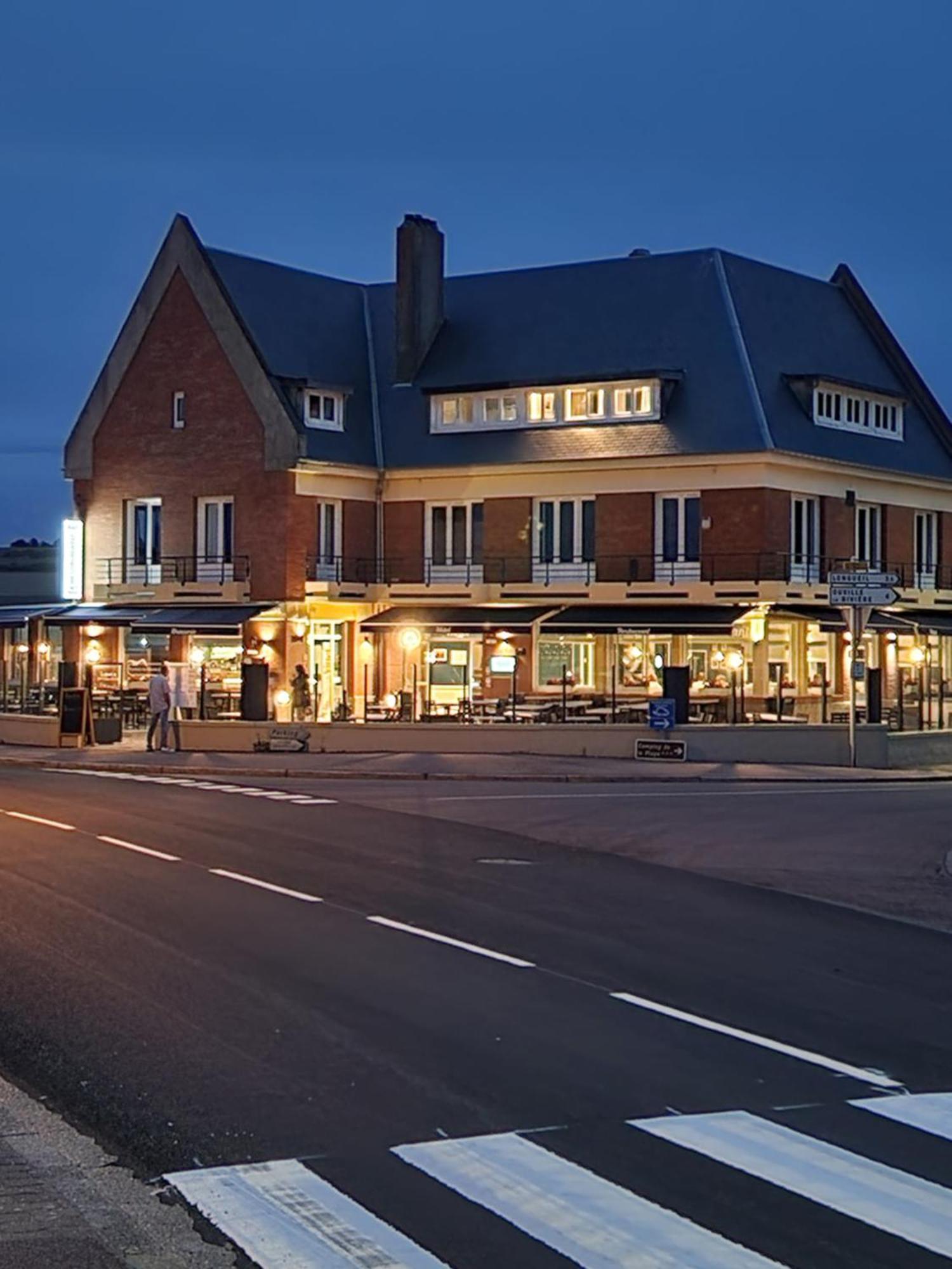 L'Huitriere Hotel Quiberville ภายนอก รูปภาพ